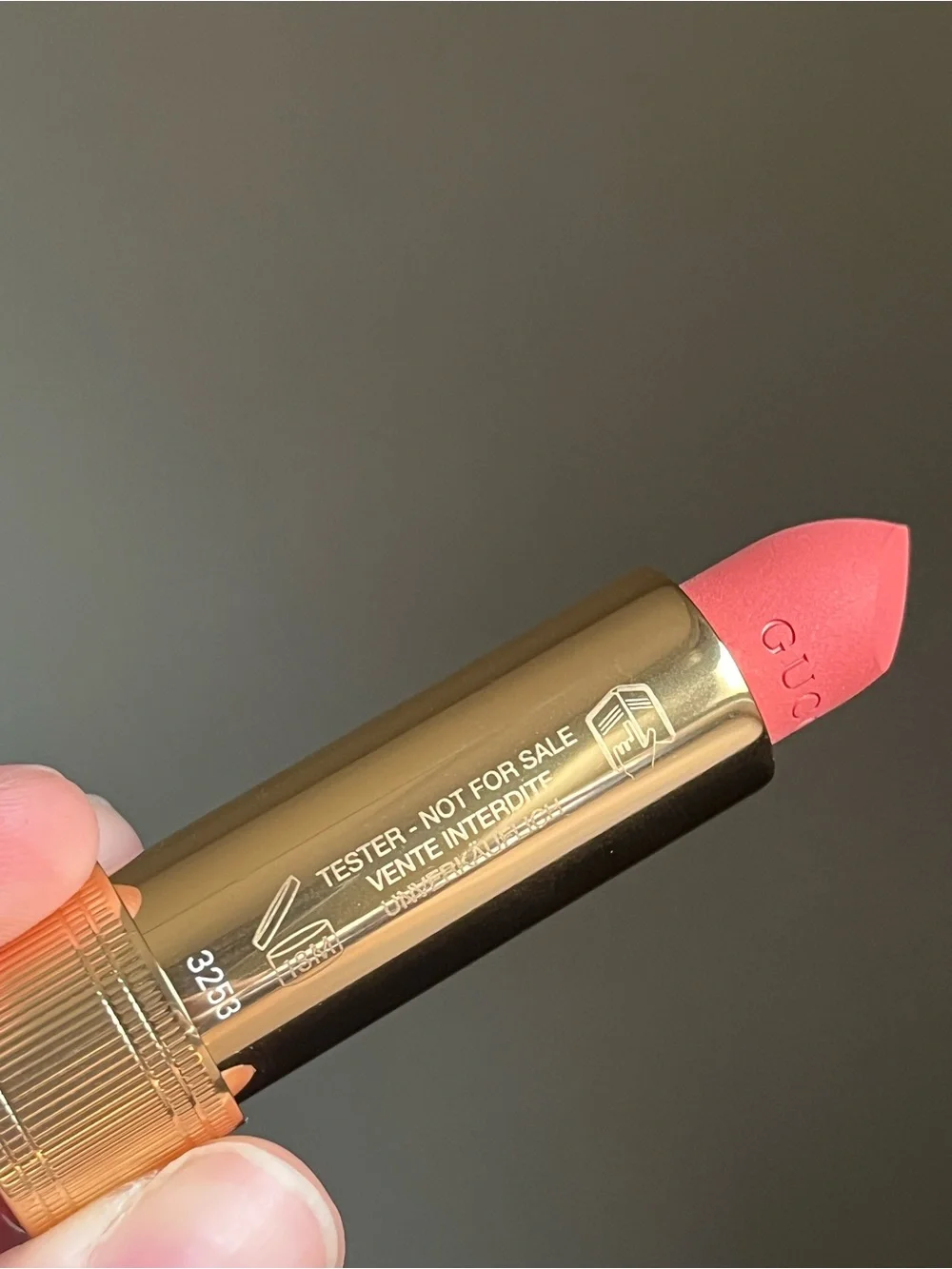 Gucci Matte Lipstick Ruby Firelight 305